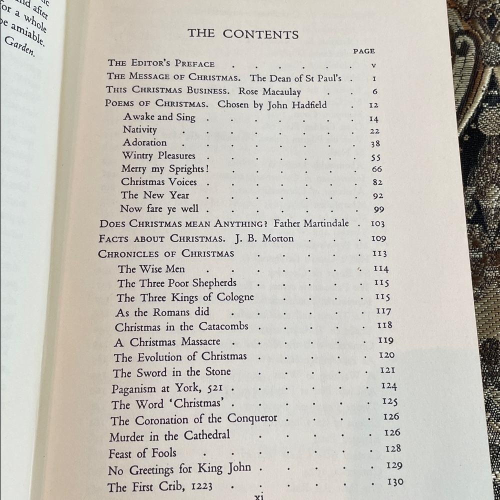 Vintage 1940 1st Edition of The Christmas Companion.  Stories, Poems, Carols - Picture 6 of 15